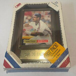 BASEBALL CARDS.. CARLOS BAERGA... HOT PACK... 10 premium cards.. SEALED PACK